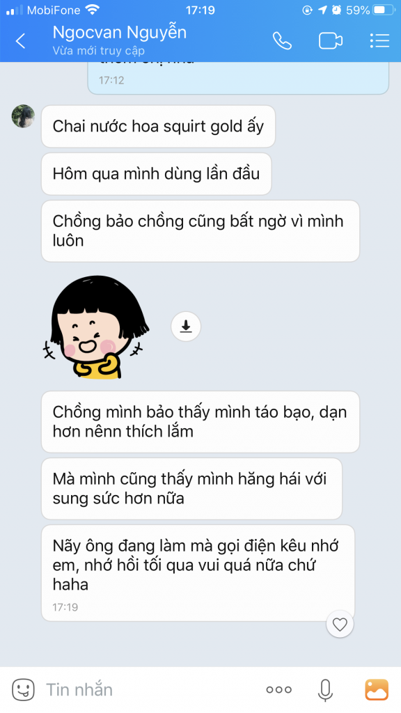 Phản hồi Squirt Gold