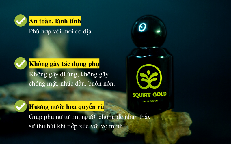 Thành phần của squirt gold