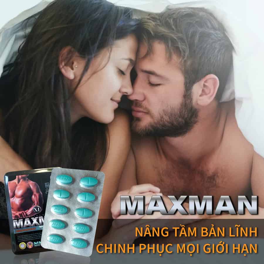 Maxman - Viên Uống Cường Dương, Kéo Dài Quan Hệ Nam Giới