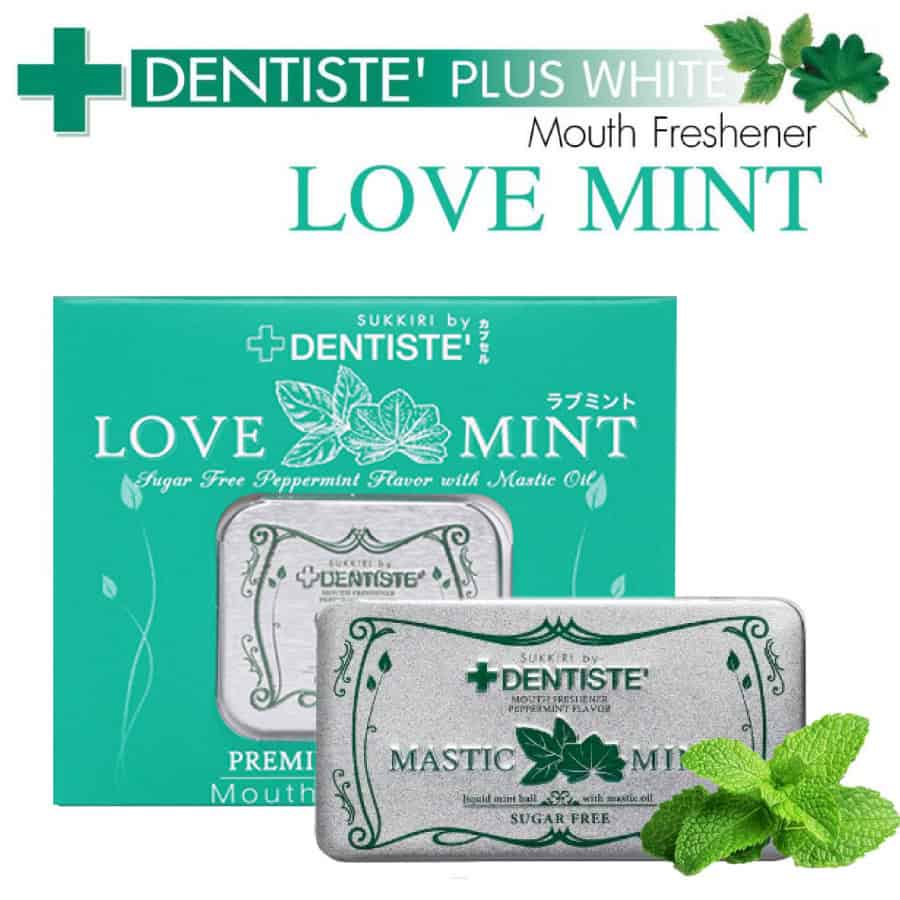 Kẹo Phòng The Bạc Hà Dentiste Sukkiri Love Mint Nhật Bản - Kẹo Dentiste Quan Hệ Miệng Phê
