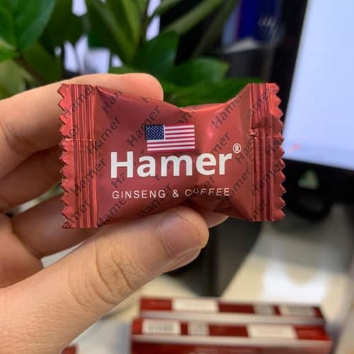 Kẹo Sâm Hamer chính hãng từ Mỹ - bản mới nhất năm 2025 - tác dụng lên đến vài giờ - 1 Viên